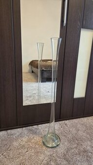 Vysoka sklenená váza 80cm - 1