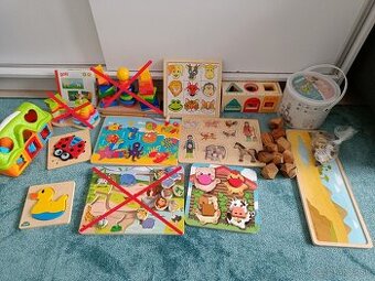 Montessori drevené hračky