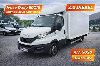 Iveco Daily 50C16 5ton skriňová nadstavba 3.0 Diesel