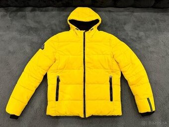 SUPERDRY pánska bunda Sports Puffer - Žltá. Velkosť: L.
