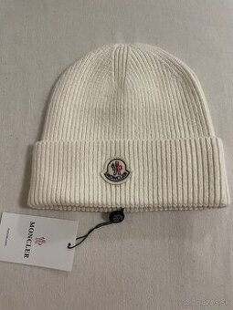 Moncler čiapka biela