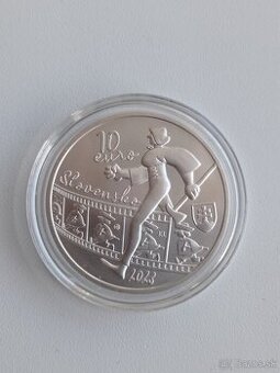 10 euro 2023 Viktor Kubal BK - Kremnica - striebro