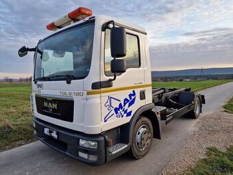 MAN TGL 8.180 HÁKOVÝ NOSIČ KONTAJNEROV EURO-5