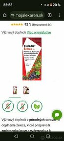 Salus Floradix Železo a vitamíny 250 ml sirup - 1