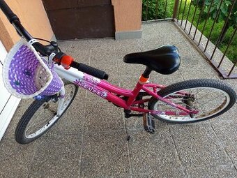 Dievčenský bicykel veľkosť 20