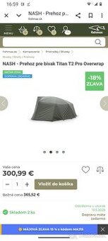 Prehoz na bivak nash Titan T2 pro