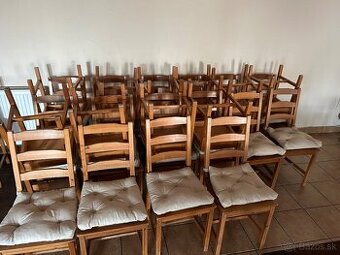 Predám stoličky z restauracie