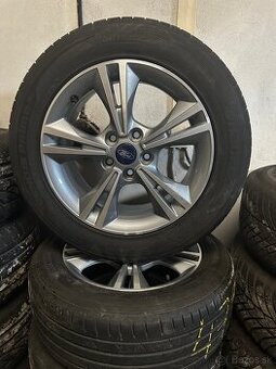 5x108 R16 7J ET50 Ford + letné 215/55 R16 Hankook