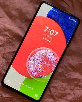 Predám Samsung A52s - čierny - odblokovaný - TOP Stav