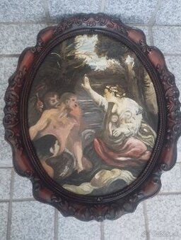 Obraz olejo maľba na dreve