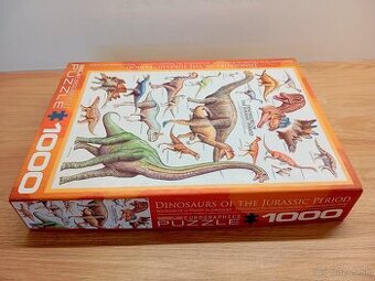 Puzzle 1000 Dinosaury