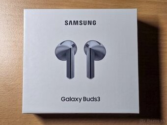 Samsung Galaxy Buds 3, strieborné