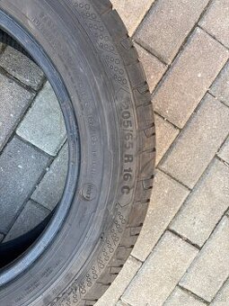 Predám čisto nové letné pneu 205/65r16c continental