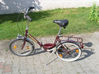 Skladací bicykel  CARRARO - 4 rychlostný