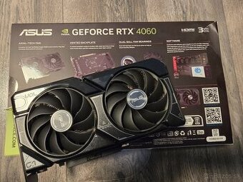 Predám Asus DUAL GeForce RTX 4060 8G OC