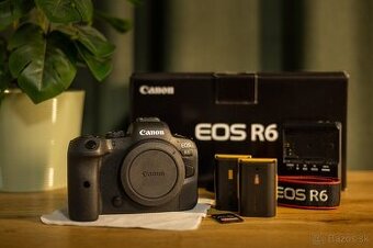 Canon R6 (2x batéria, originál balenie, ako nový)