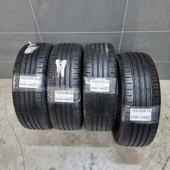 Letné pneumatiky 195/55 R16 CONTINENTAL