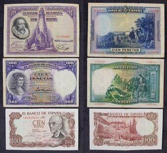 Bankovky Španielsko a Grecko