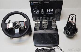Volant Logitech G27 so silovou spätnou väzbou a sada pedálov