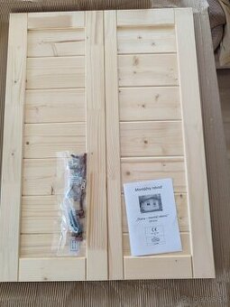 Drevené okenice pre záhradné domčeky BPP Diana, Martina