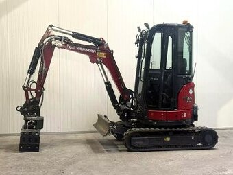 Minibager Yanmar Vio23-6 rýpadlo s drapákom s rotáciou