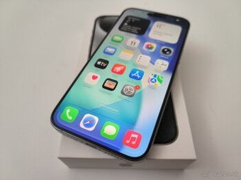 apple iphone 15 PRO MAX 256gb White Titanium 100% Batéria