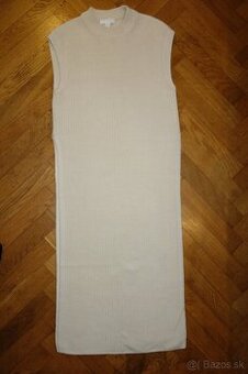 Dlhá pletená vesta XS