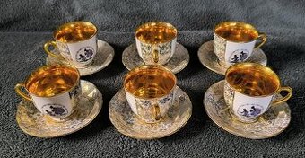 porcelánové sety na kávu