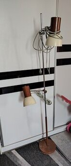 Retro podlahová lampa z obdobia Československa (ČSSR)