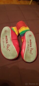 Ponožkové mokasíny veľ. 12-18 mesiacov