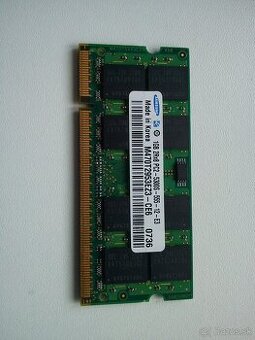 Pamäť RAM Samsung 1GB.