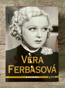 Nové 4 DVD - Věra Ferbasová - Zlatá kolekce ( PC: 12€ )