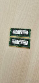 Crucial 16GB(2x8GB) DDR3 SO-DIMM - laptopové pamäte