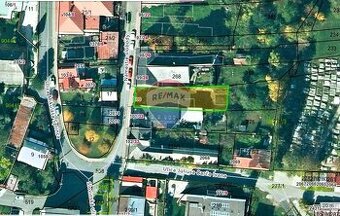 PREDAJ, stavebný pozemok, Krompachy, centrum, 757 m2