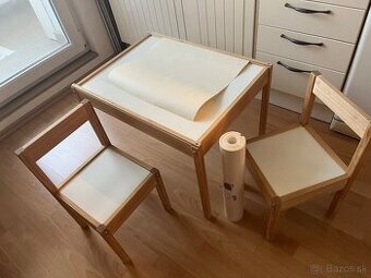 Ikea Latt stolik a stolicky