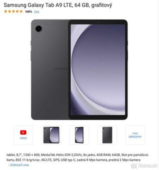 Predám tablet