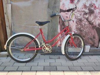 Ponúkam na predaj starší skladací bicykel Velamos 20. Bicyke