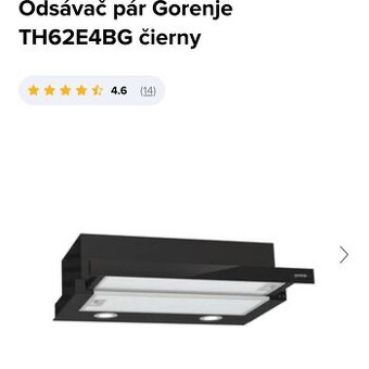 Odsávač pár Gorenje