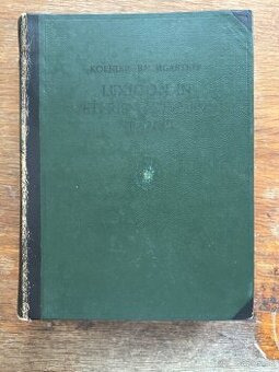 Nemecko-Anglicko hebrejský Lexikon - 1