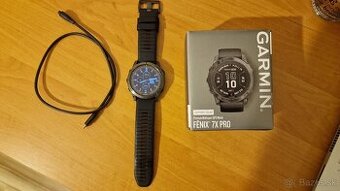 GARMIN Fenix 7X PRO Sapphire Solar Titanium Black