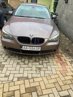 BMW E60 2,2 benzín 135 kW manuál