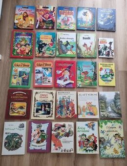 Pekné detské knihy 1/7 Rozprávky, Walt Disney a iné.
