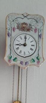 predám porcelánové hodiny - 1