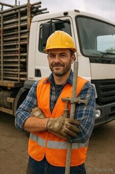 vodič LKW  k lešenárom – Nemecko