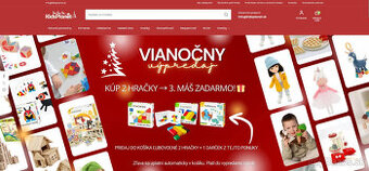 Predám zabehnutý e-shop KidsPlanet.sk – detský tovar, hračky