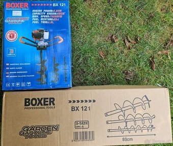 Benzinovy Zemný vrtak.