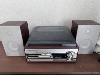 Mikro HiFi systém Hyundai RTC 182 SU RIP strieborný/hnedý