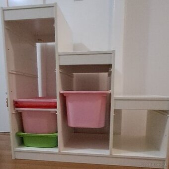 Ikea trofast organizer na hracky