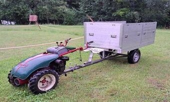 Malotraktor s vlečkou Rapid