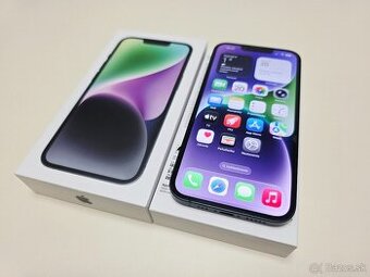 Apple iPhone 14 128gb MIDNIGHT,BATERKA 100%